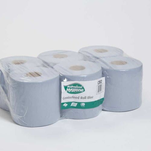 Centrefeed Roll 1 ply Blue