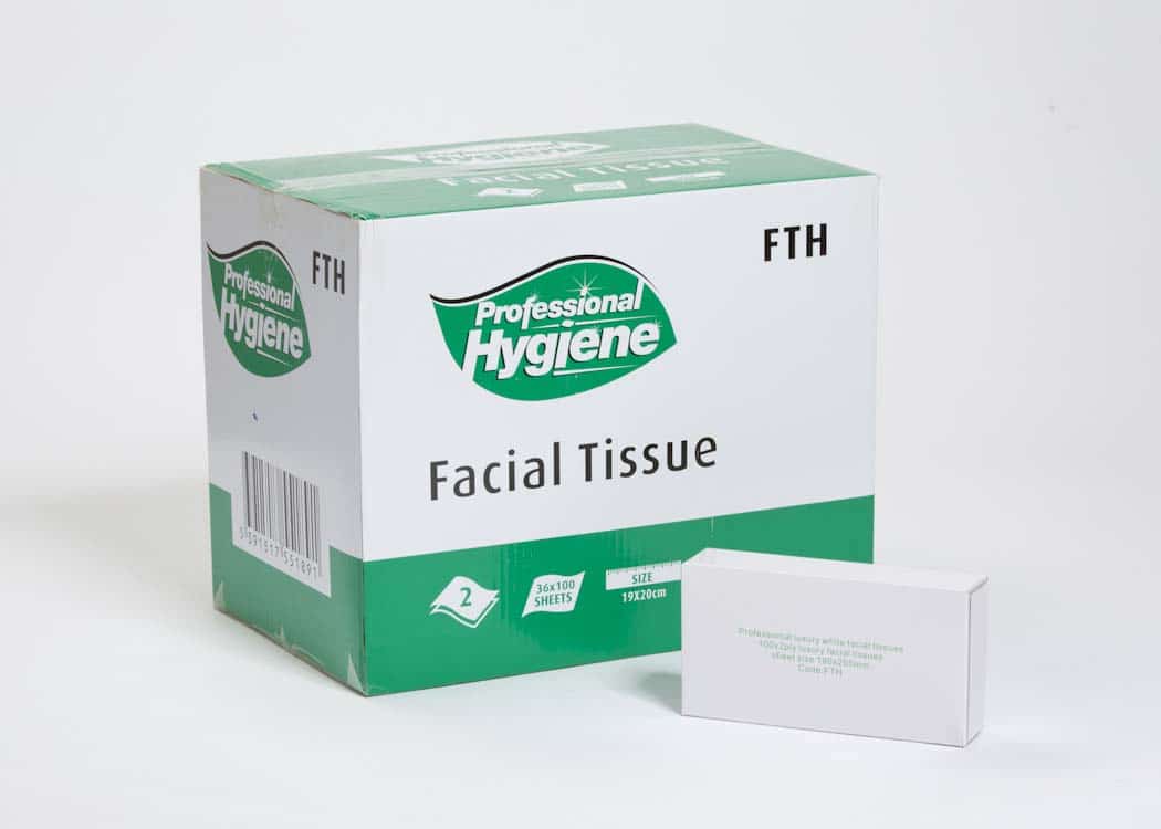 Facial Tissue 2 ply White | Orthorest Back & Healthcare - Irish ...