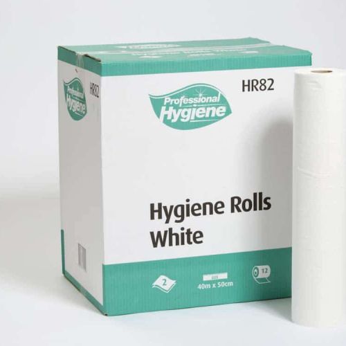 Hygiene Roll 2 ply white 20″ (Laminate)