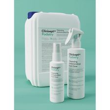 Clinisept+ Podiatry Cleansing Antimicrobial Foot Care 5L Container