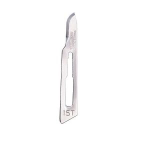 No 15T Surgical Blades Swann Morton Red  Carbon Sterile