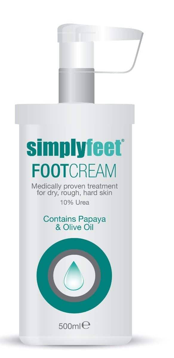 Simply Feet 10% Urea Foot Cream 500ml  Pump Bottle