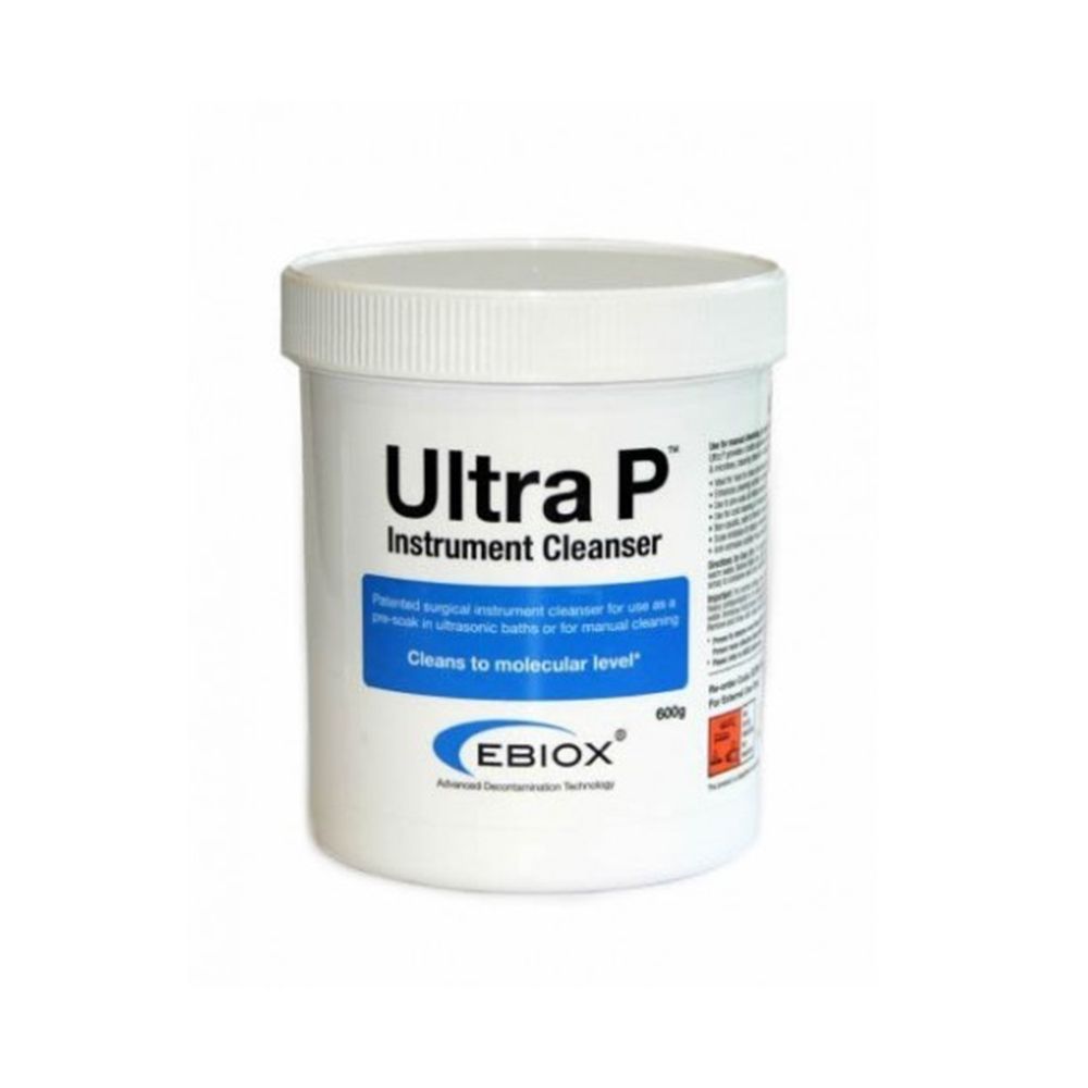 Ebiox Ultra P Instrument Cleaning Solution 600g Orthorest Back