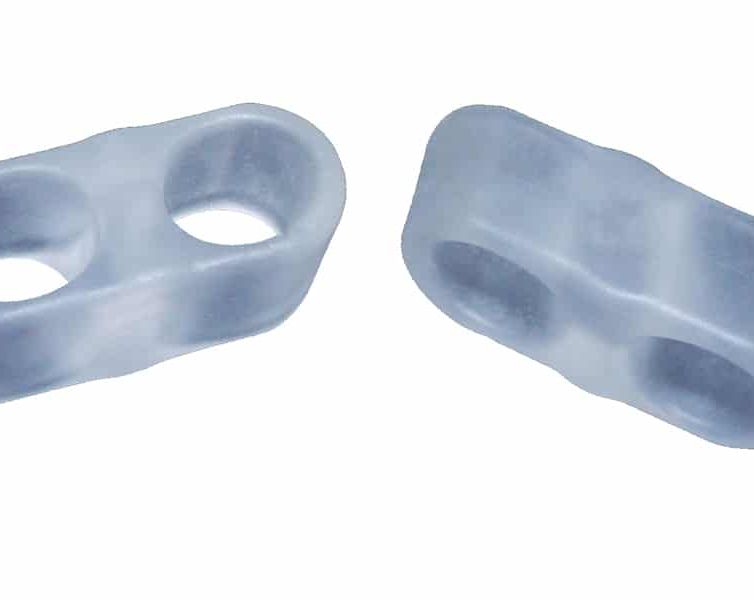 GelX All Gel Double Looped Toe Protector  – Small/Medium (2)