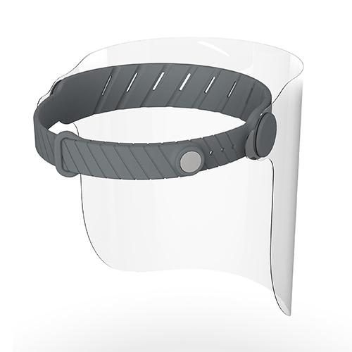 Halo Flux Face Shield Charcoal