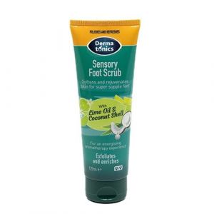 Dermatonics Sensory Foot Scrub 125ml With Lime Oil And Coconut Shell