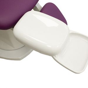 Namrol Leg Rest Cover/Tray (Pair) – Hard plastic finished In opaque white