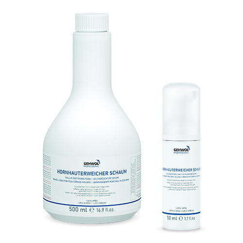 Gehwol Callus Softener 500ml (with 50ml Pump Bottle)